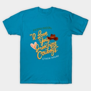 I Love You Smooching Cowboys T-Shirt